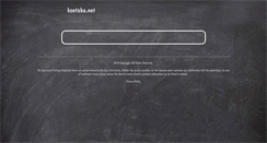 Desktop Screenshot of koetaba.net