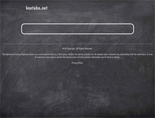 Tablet Screenshot of koetaba.net